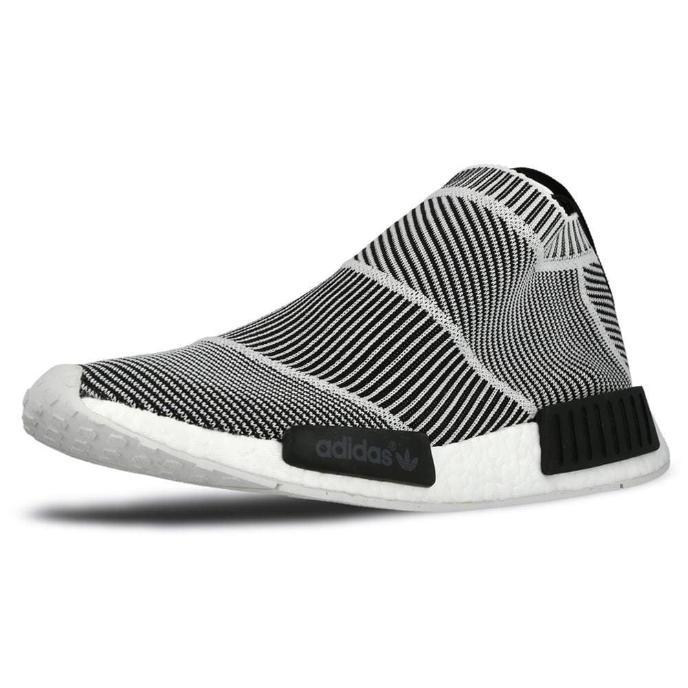 ADIDAS NMD CITY SOCK PRIMEKNIT Core Black & Vintage White - Kick Game