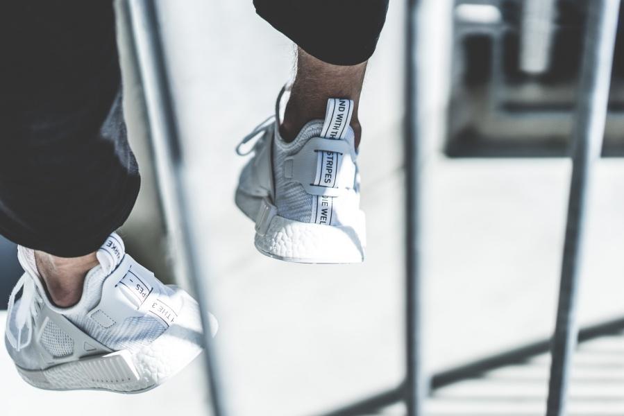 Adidas NMD_XR1 Primeknit White-Vintage White - Kick Game