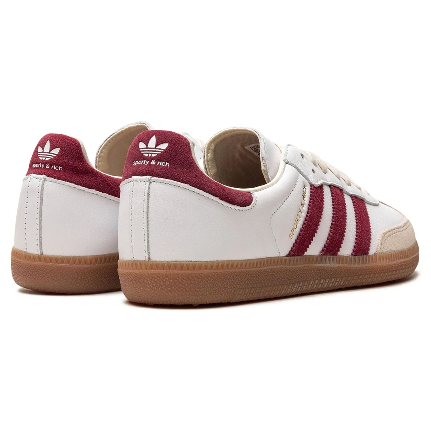 adidas Samba OG x Sporty & Rich 'White Core Burgundy' - Kick Game