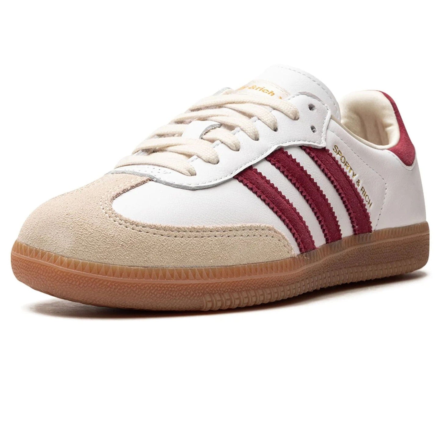 adidas Samba OG x Sporty & Rich 'White Core Burgundy' - Kick Game