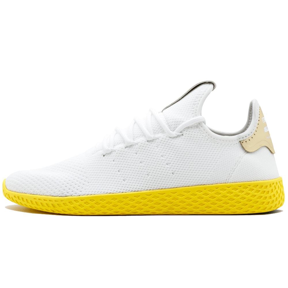 Pharrell Williams x adidas Originals Tennis HU White-Yellow - Kick Game