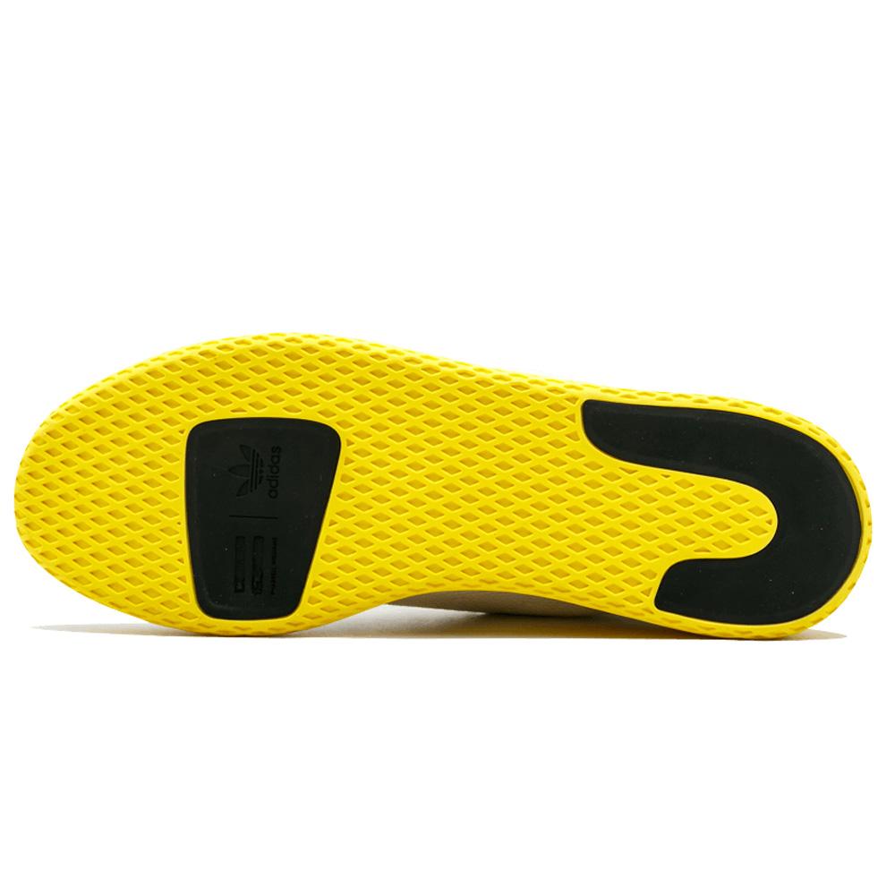 Pharrell Williams x adidas Originals Tennis HU White-Yellow - Kick Game