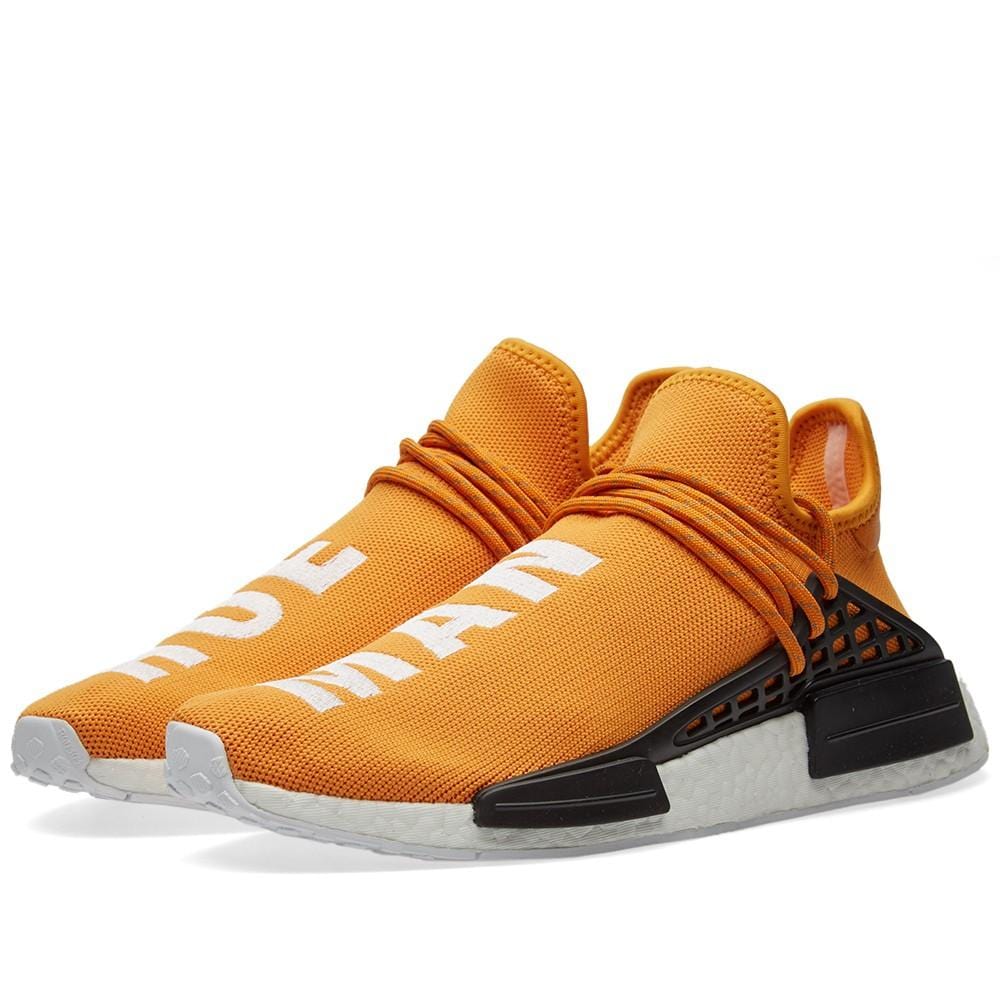 PHARRELL WILLIAMS X ADIDAS NMD HUMAN RACE TANGERINE - Kick Game