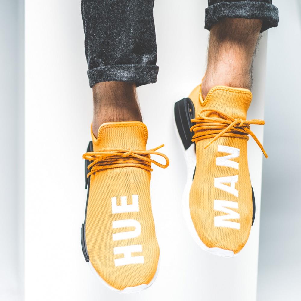 PHARRELL WILLIAMS X ADIDAS NMD HUMAN RACE TANGERINE - Kick Game