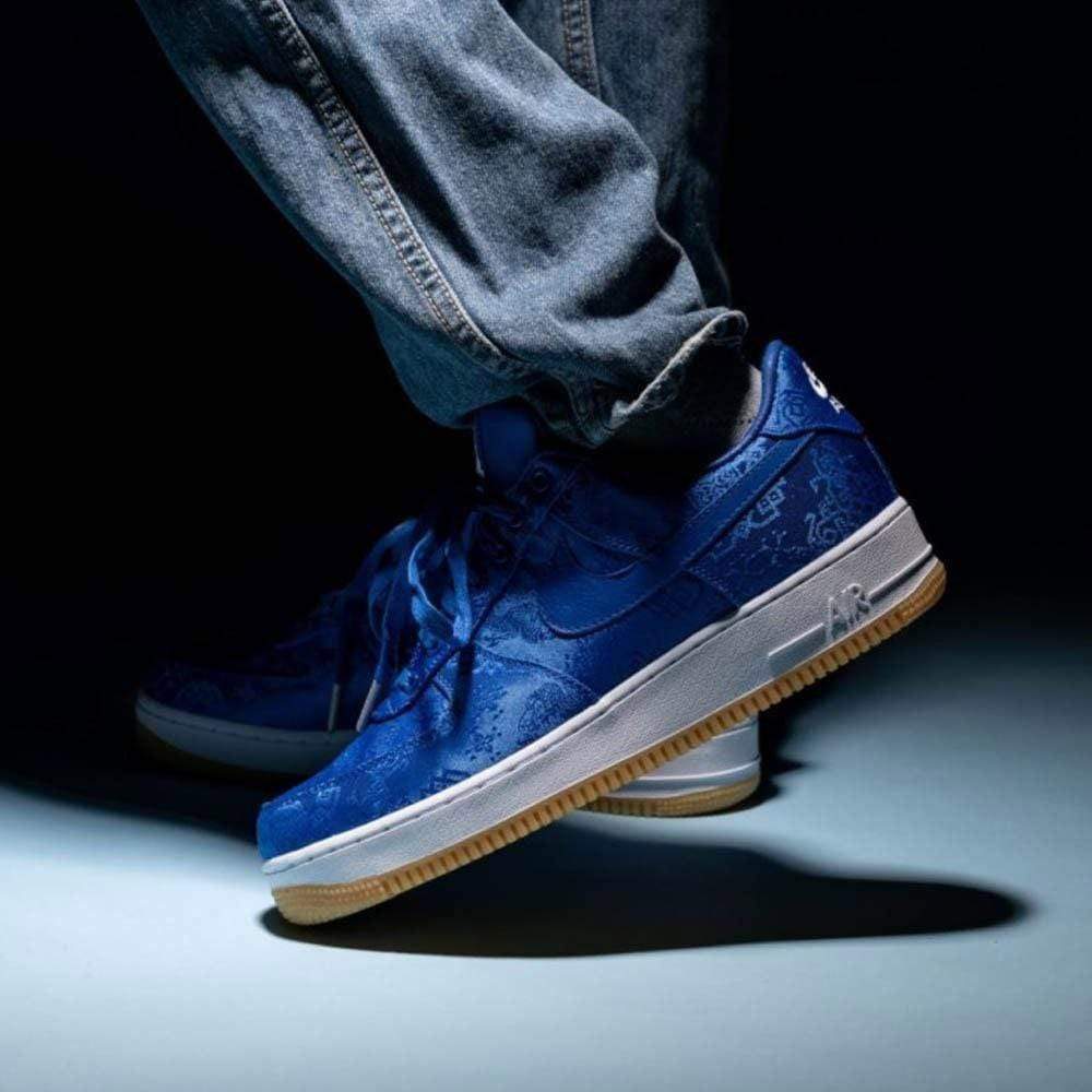 CLOT x Nike Air Force 1 PRM 'Royal Silk' - Kick Game