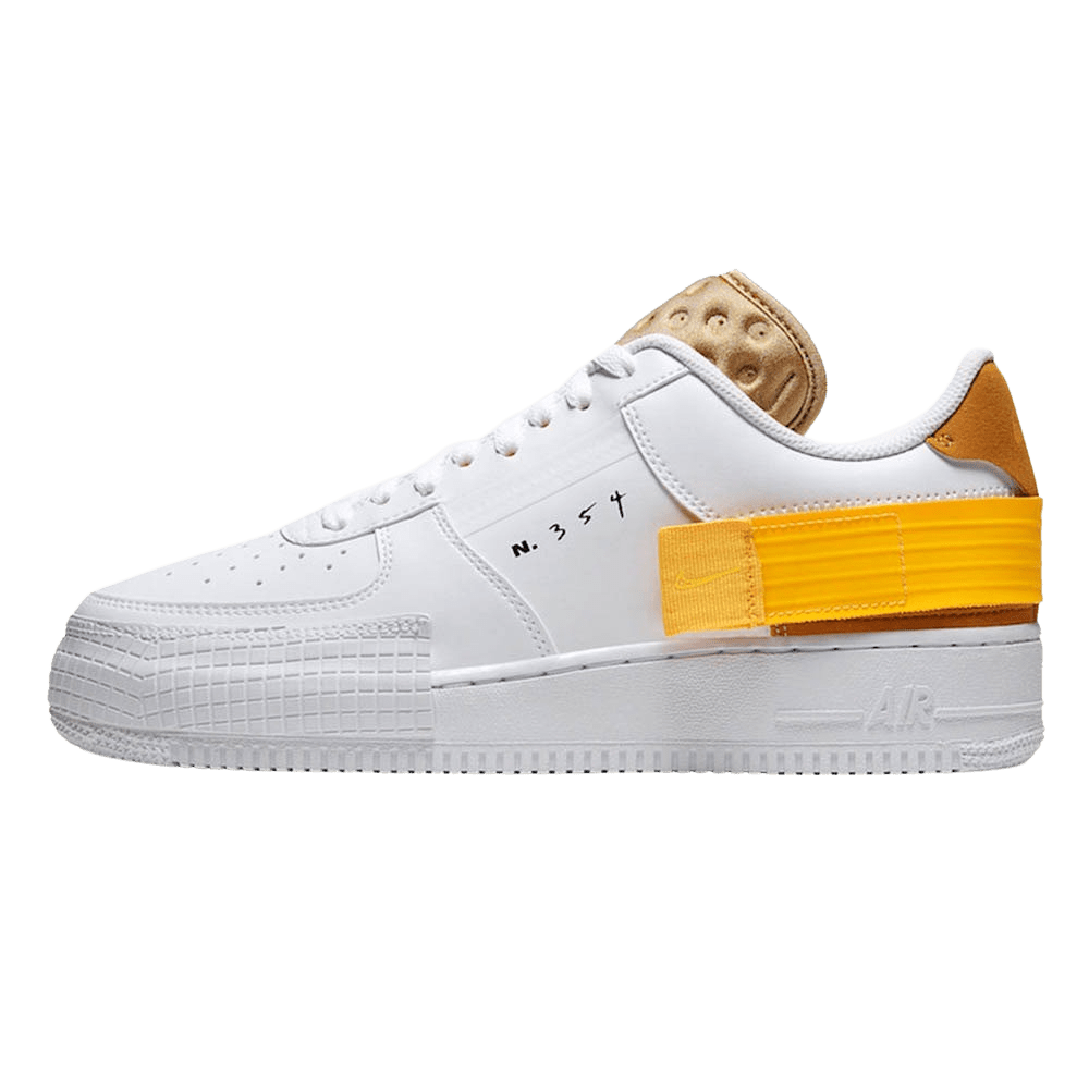 Nike Air Force 1 Type White Gold - Kick Game