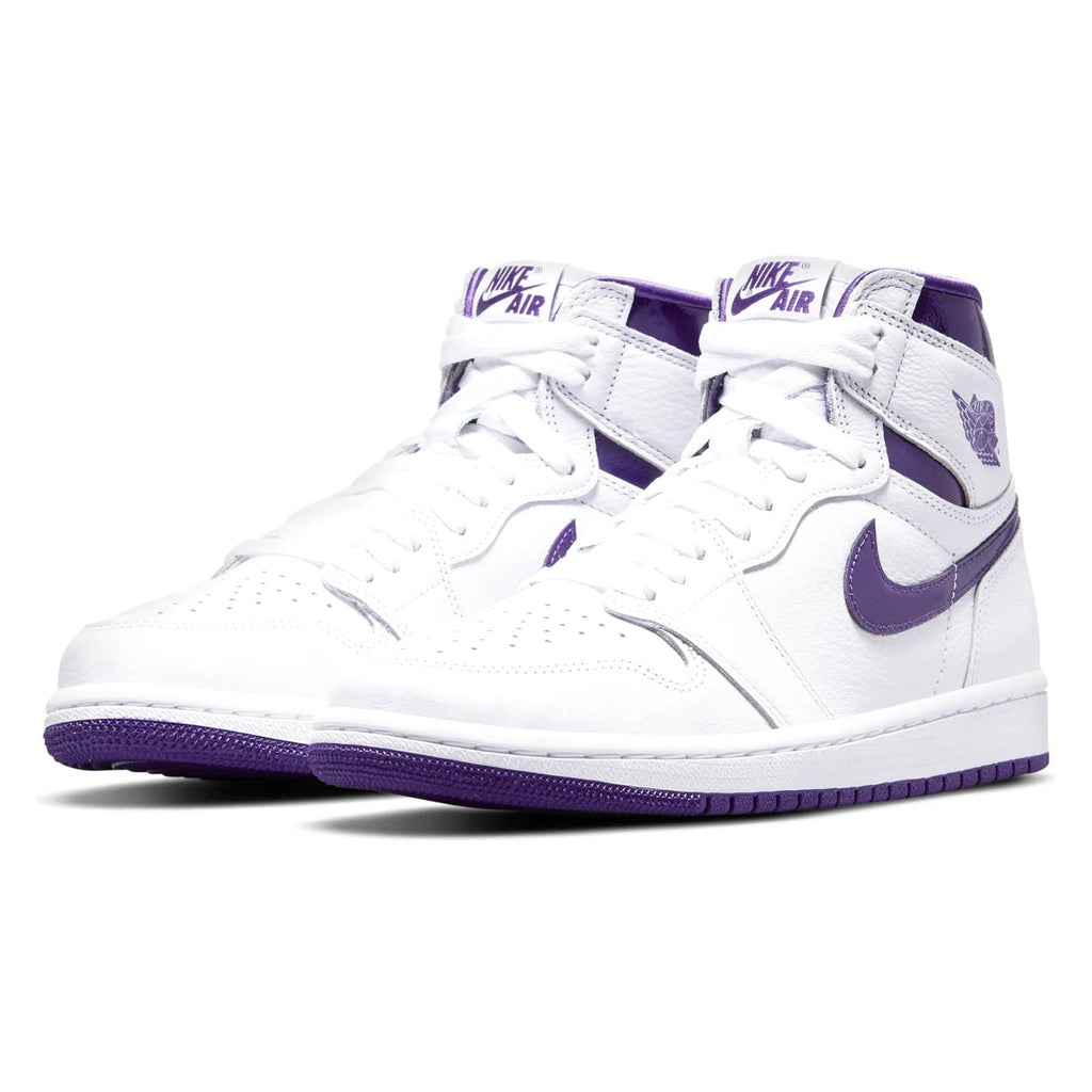 Fire Red 4s Jordan Sneaker Tees Shirts White Smiley Drip quantity High OG Wmns 'Court Purple' - UrlfreezeShops
