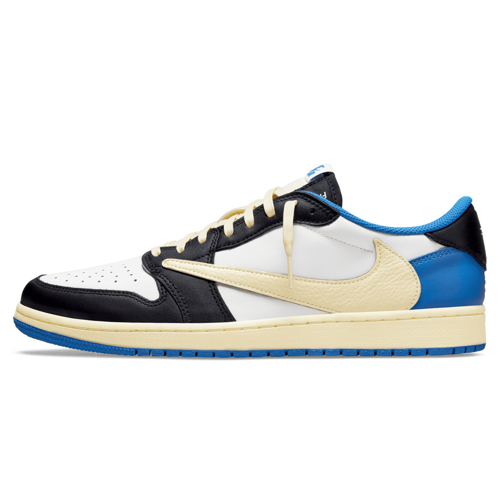Fragment Design x Travis Scott x Get the on The Sole Womens app and never miss the newest drops from Air Jordan Retro Low - Kick Collaboration