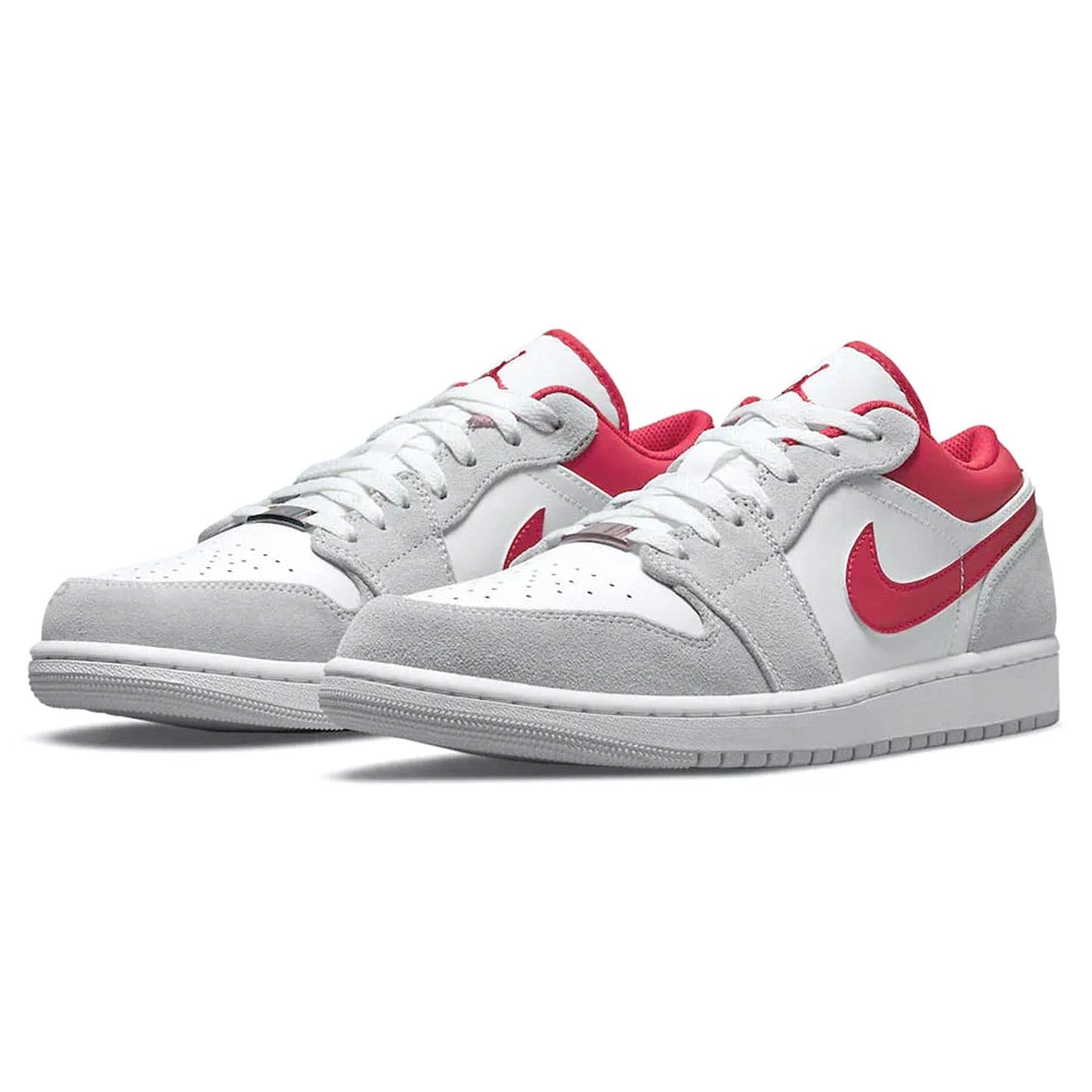 Air Jordan 1 Low SE 'Light Smoke Grey Gym Red' - Kick Game