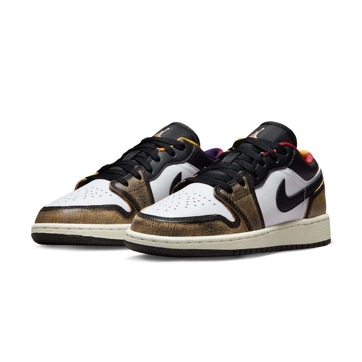 Air Jordan 1 Low SE GS 'Wear-Away - Tan' - Kick Game