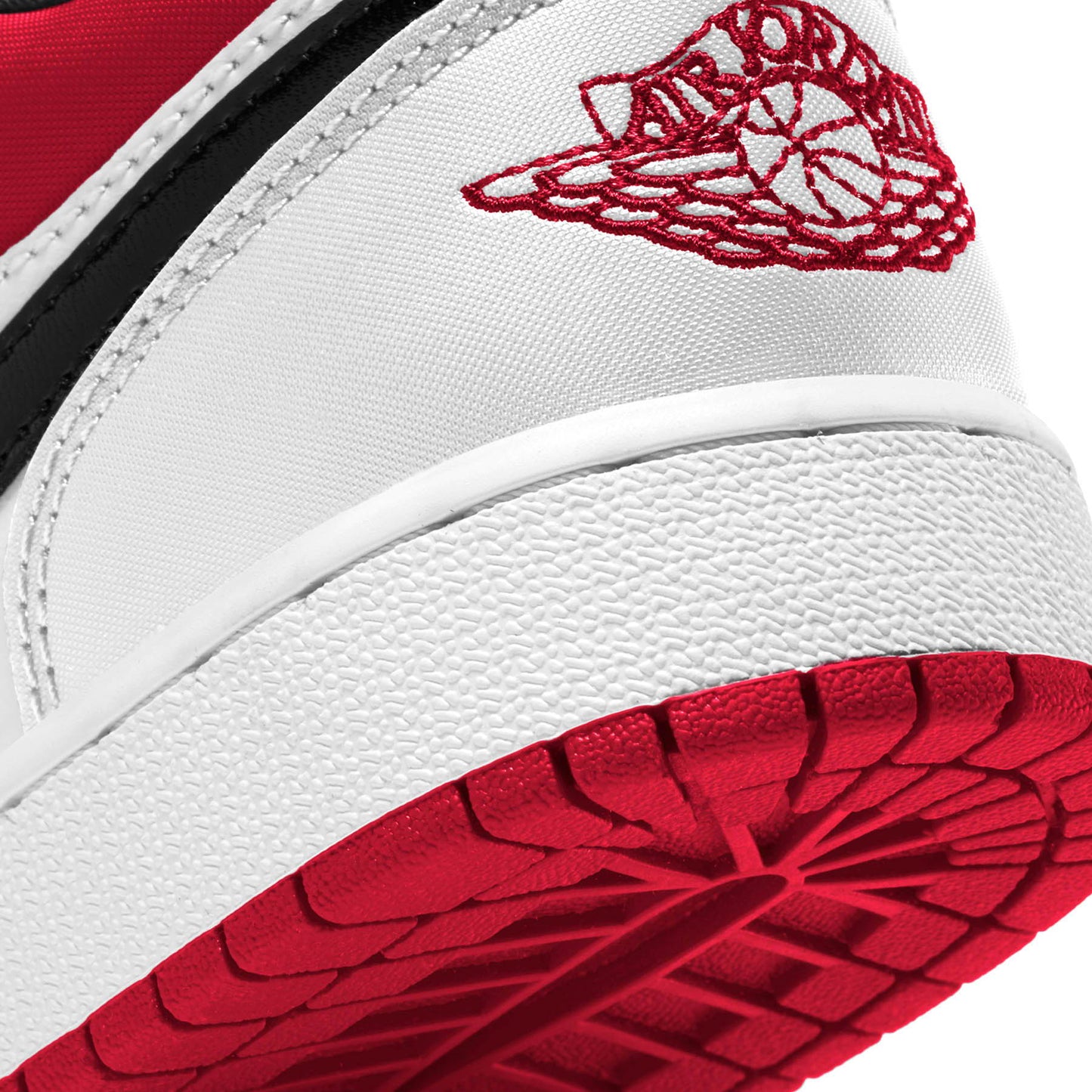 Air Jordan 1 Low GS 'White Gym Red' - Kick Game