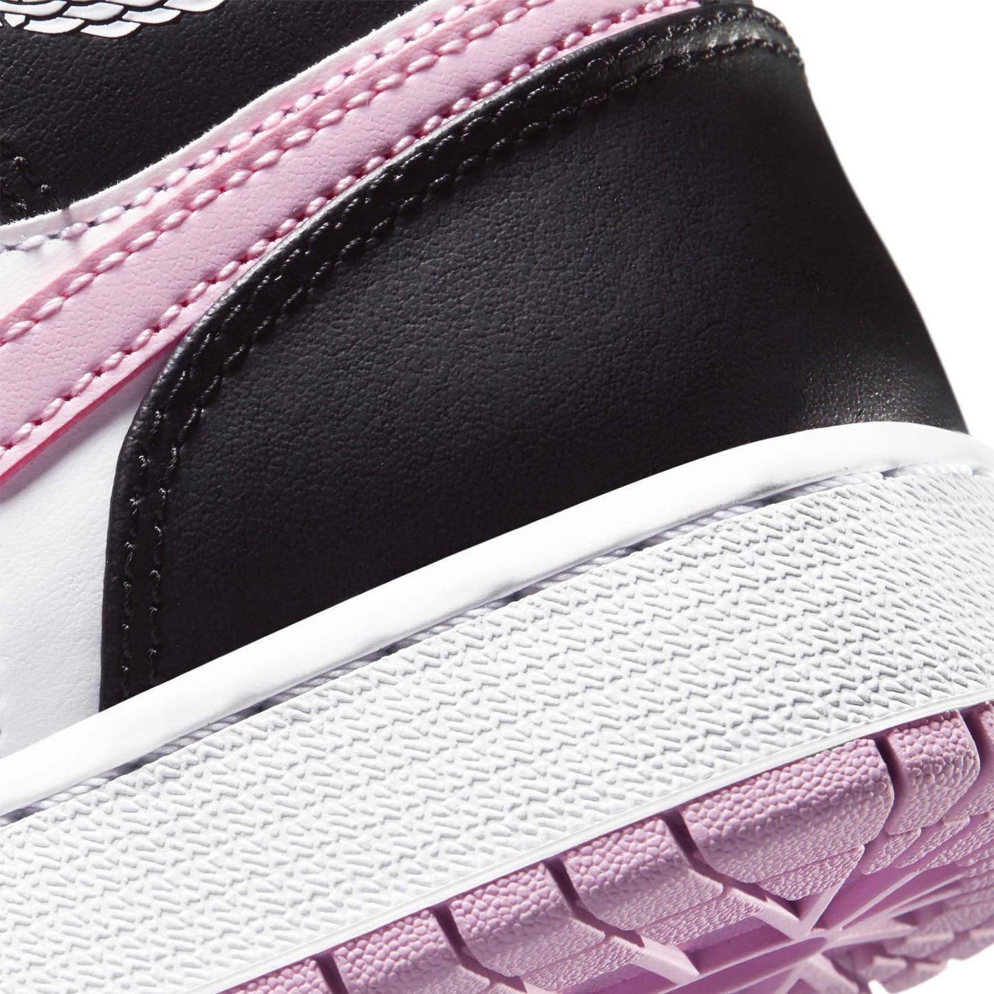 Air Jordan 1 Mid GS 'White Light Arctic Pink' - Kick Game