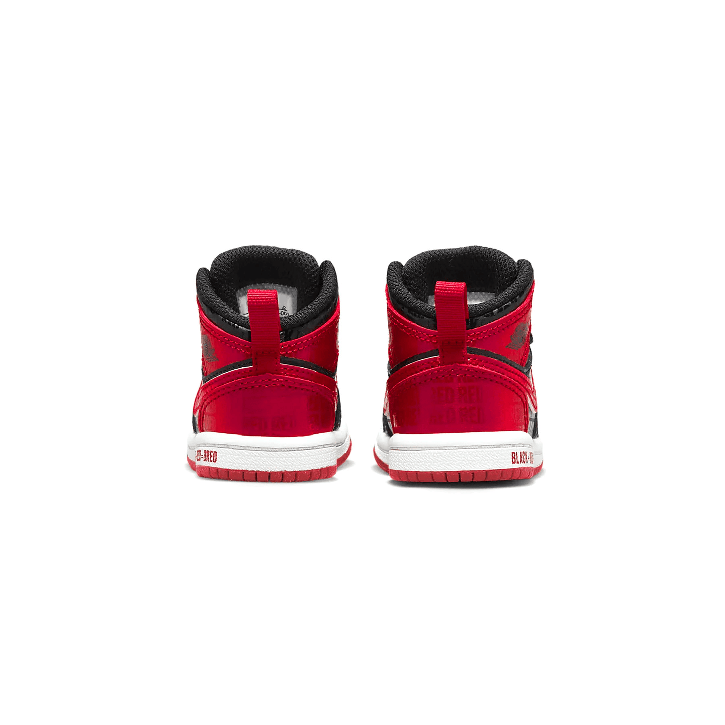 Air Jordan 1 Mid SS TD 'Black + Red = Bred' - Kick Game