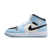 Nike Mini Swoosh High Waist Joggers Grey Mid GS 'Ice Blue' - UrlfreezeShops