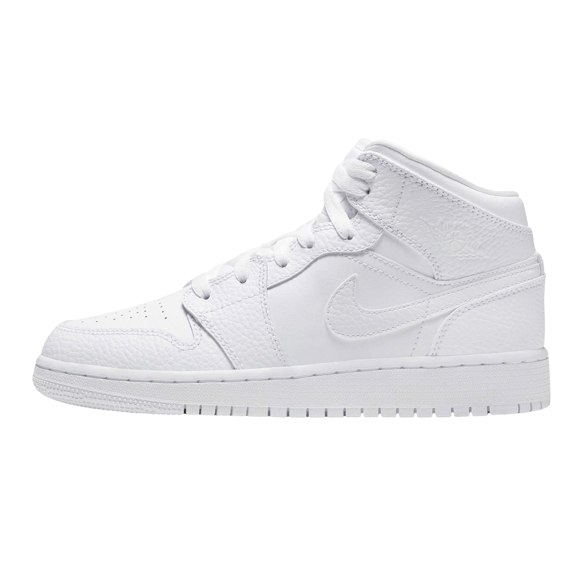 Sneakers court vision leather Mid GS 'Triple White' - UrlfreezeShops