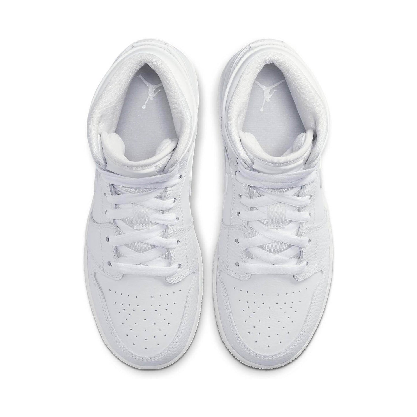 Air Jordan 1 Mid GS 'Triple White' - Kick Game