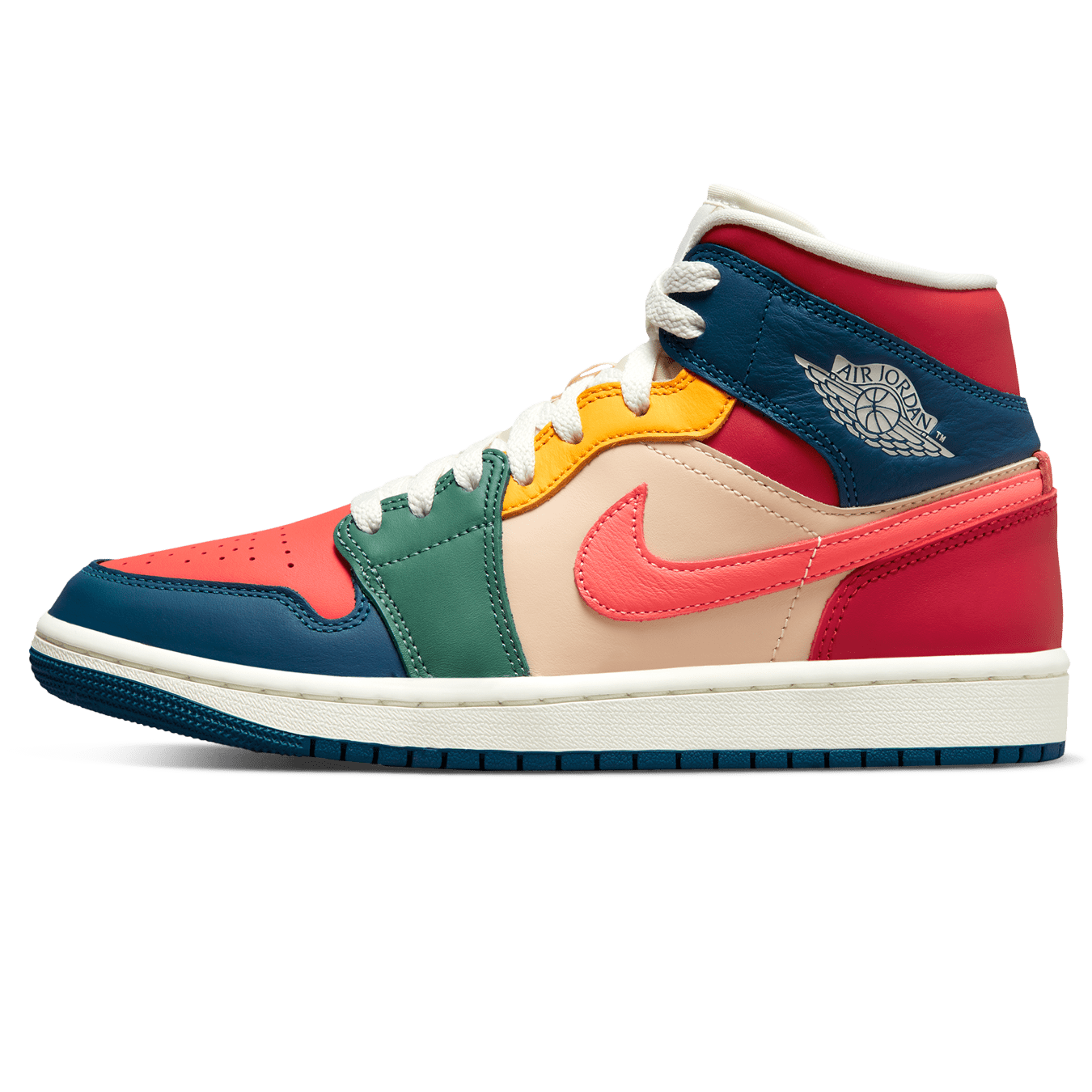 Air Jordan 1 Mid SE Wmns 'Multi-Color' - Kick Game