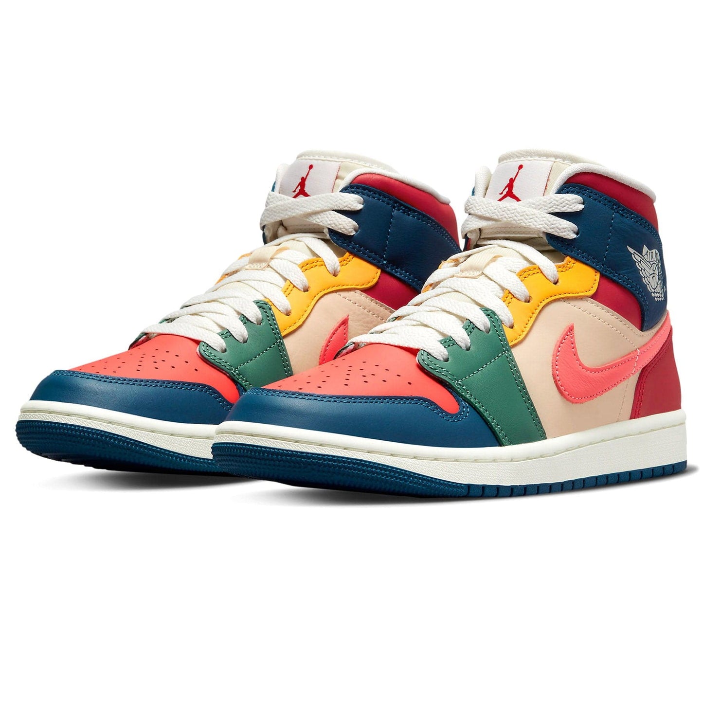 Air Jordan 1 Mid SE Wmns 'Multi-Color' - Kick Game