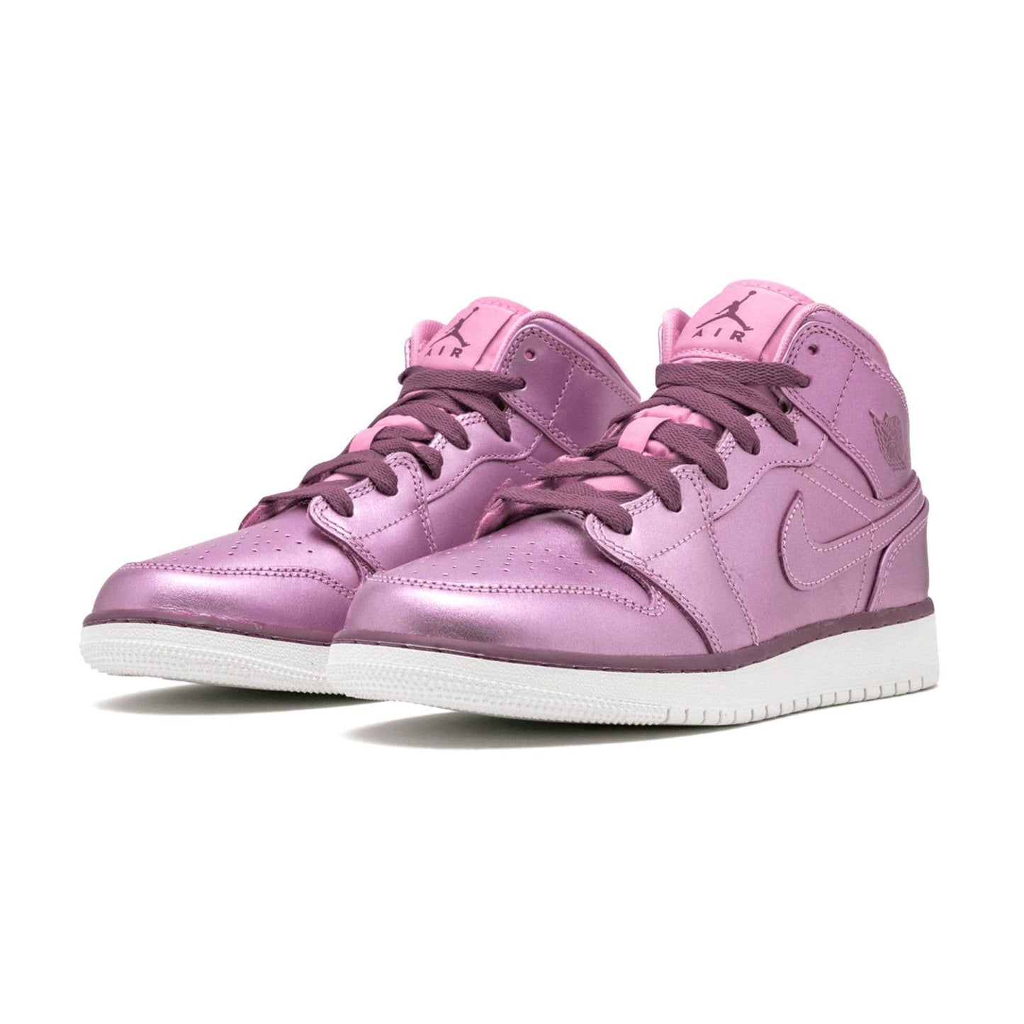 Air Jordan 1 Mid SE GS 'Pink Rose' - Kick Game
