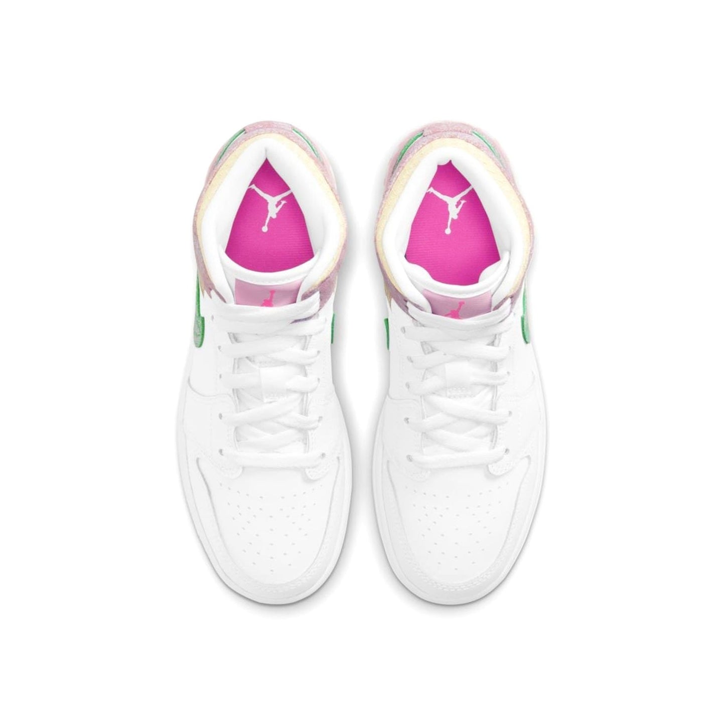 Air Jordan 1 Mid SE GS 'Paint Drip' - Kick Game