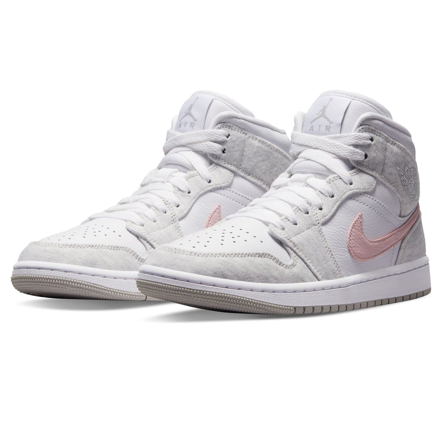 Air Jordan 1 Mid SE Wmns 'White Light Iron Ore' - Kick Game