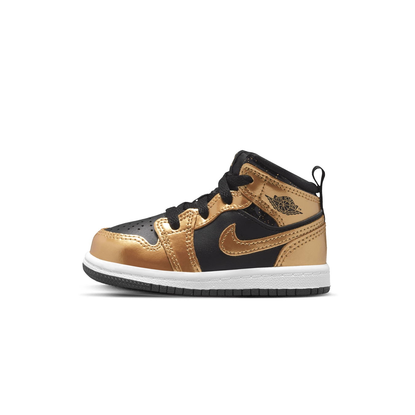 Air Jordan 1 Mid SE TD 'Metallic Gold Black' - Kick Game