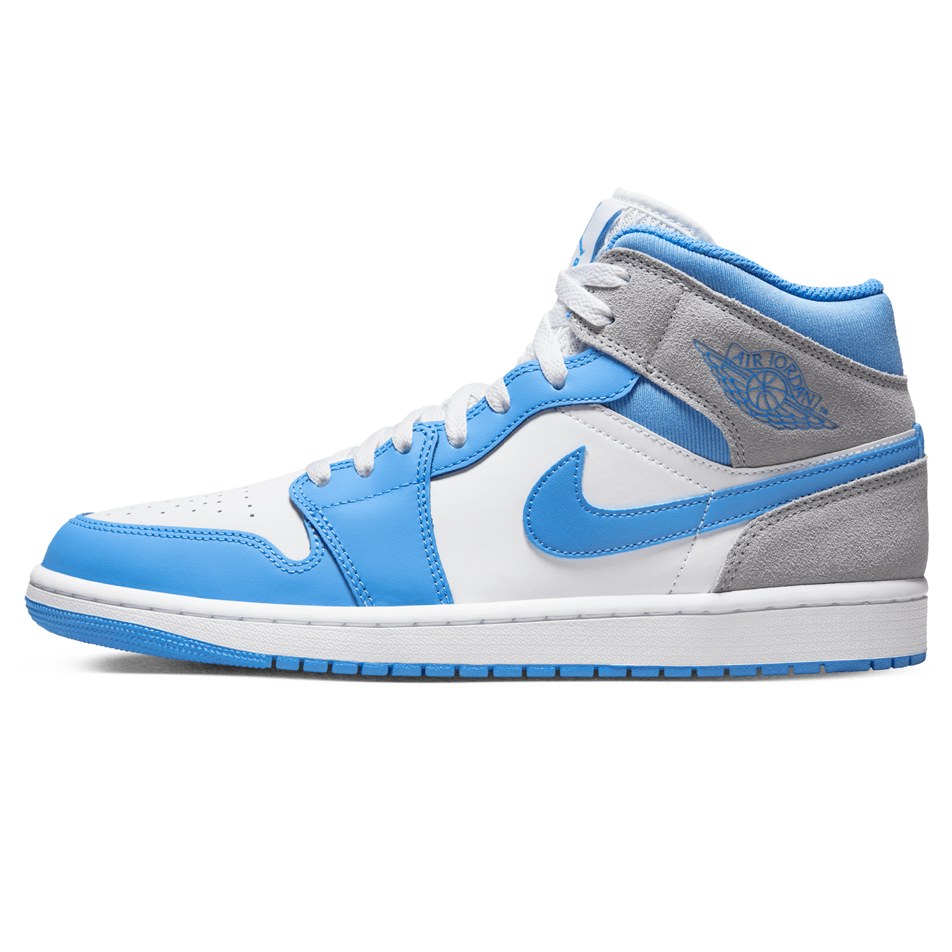 Air Jordan 1 Mid 'University Blue Grey' - Kick Game