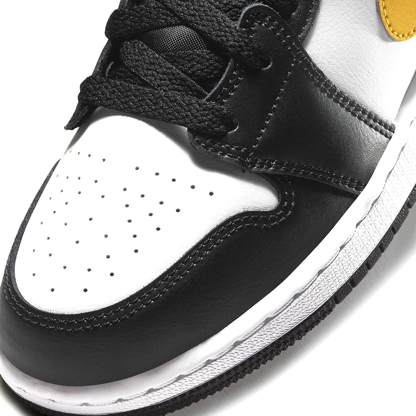 Air Jordan 1 Mid GS 'White Pollen Black' - Kick Game