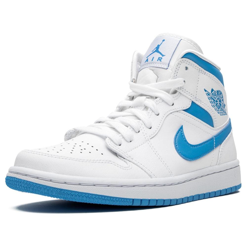 Air Jordan 1 Wmns Mid 'UNC' White Carolina Blue - Kick Game