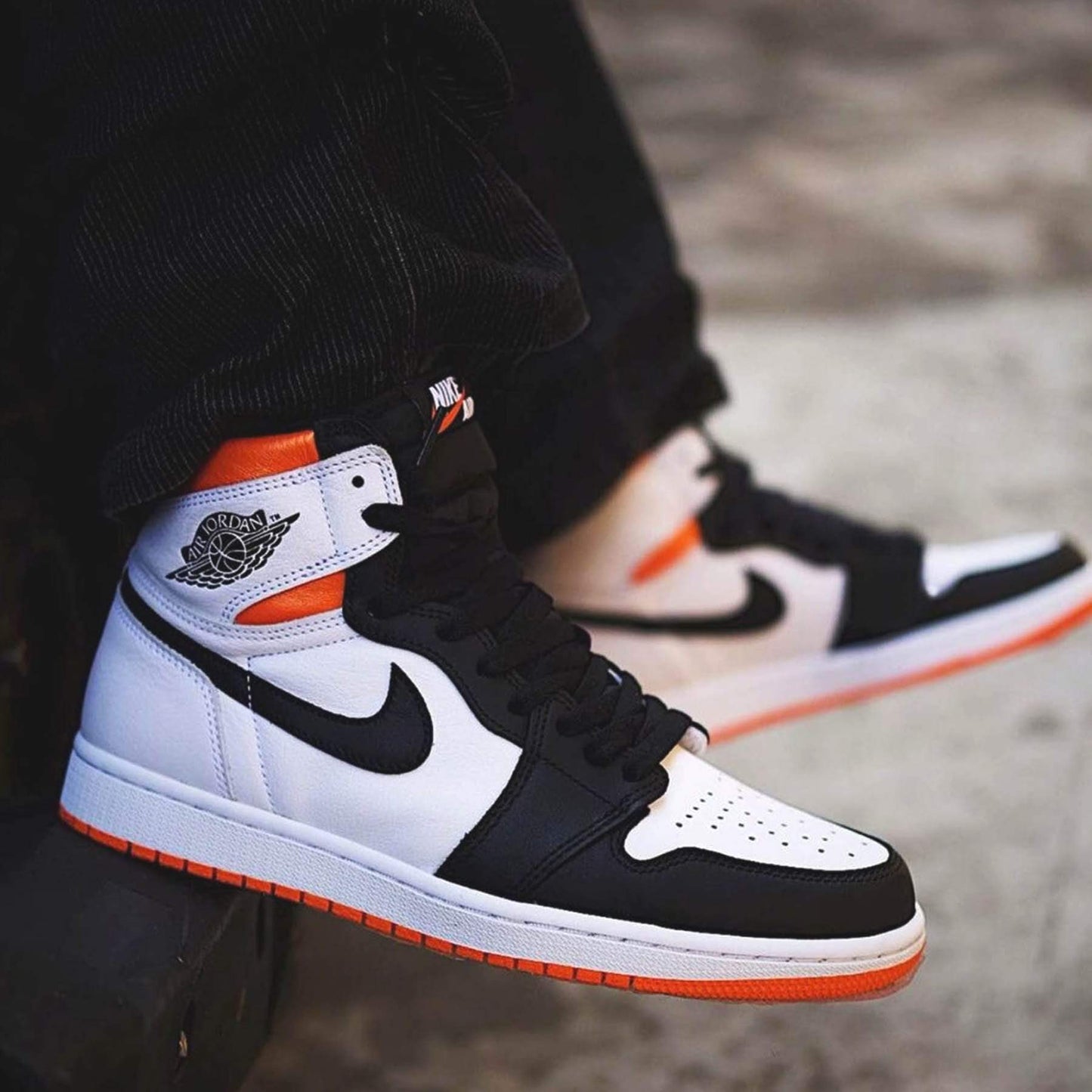 Air Jordan 1 Retro High OG 'Electro Orange' - Kick Game
