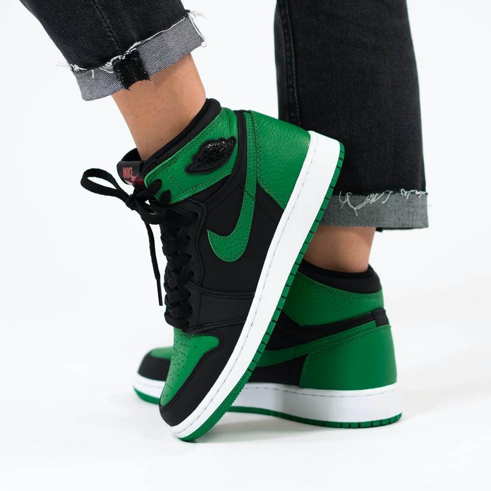 Air Jordan 1 Retro High OG GS 'Pine Green 2.0' - Kick Game