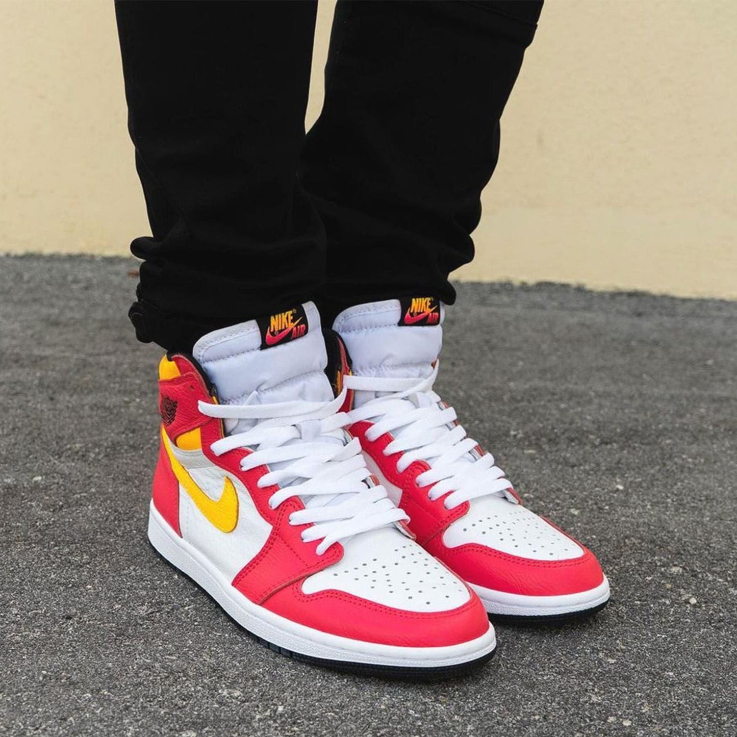 Air Jordan 1 Retro High OG 'Light Fusion Red' - Kick Game