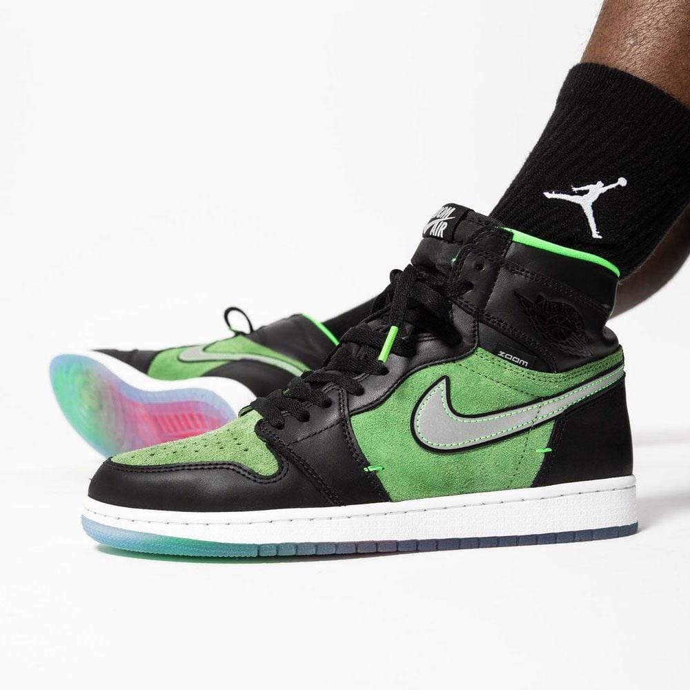 Air Jordan 1 High Zoom 'Rage Green' - Kick Game