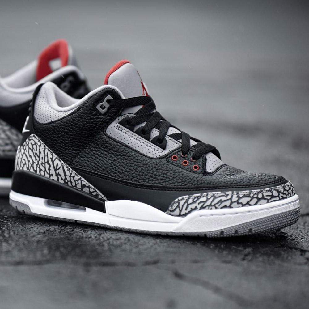 Nike Air Jordan 3 Black Cement Gold Retro OG 'Black Cement' - UrlfreezeShops