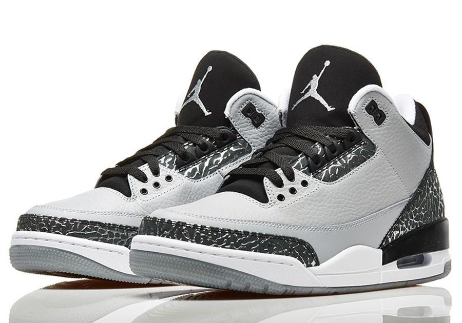 Air Jordan III (3) Wolf Grey - Kick Game