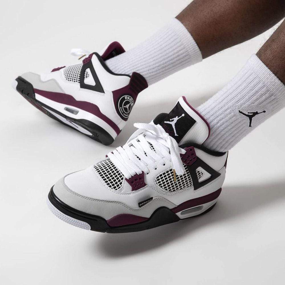Paris Saint-Germain x Air Jordan 4 Retro 'Bordeaux' - Kick Game