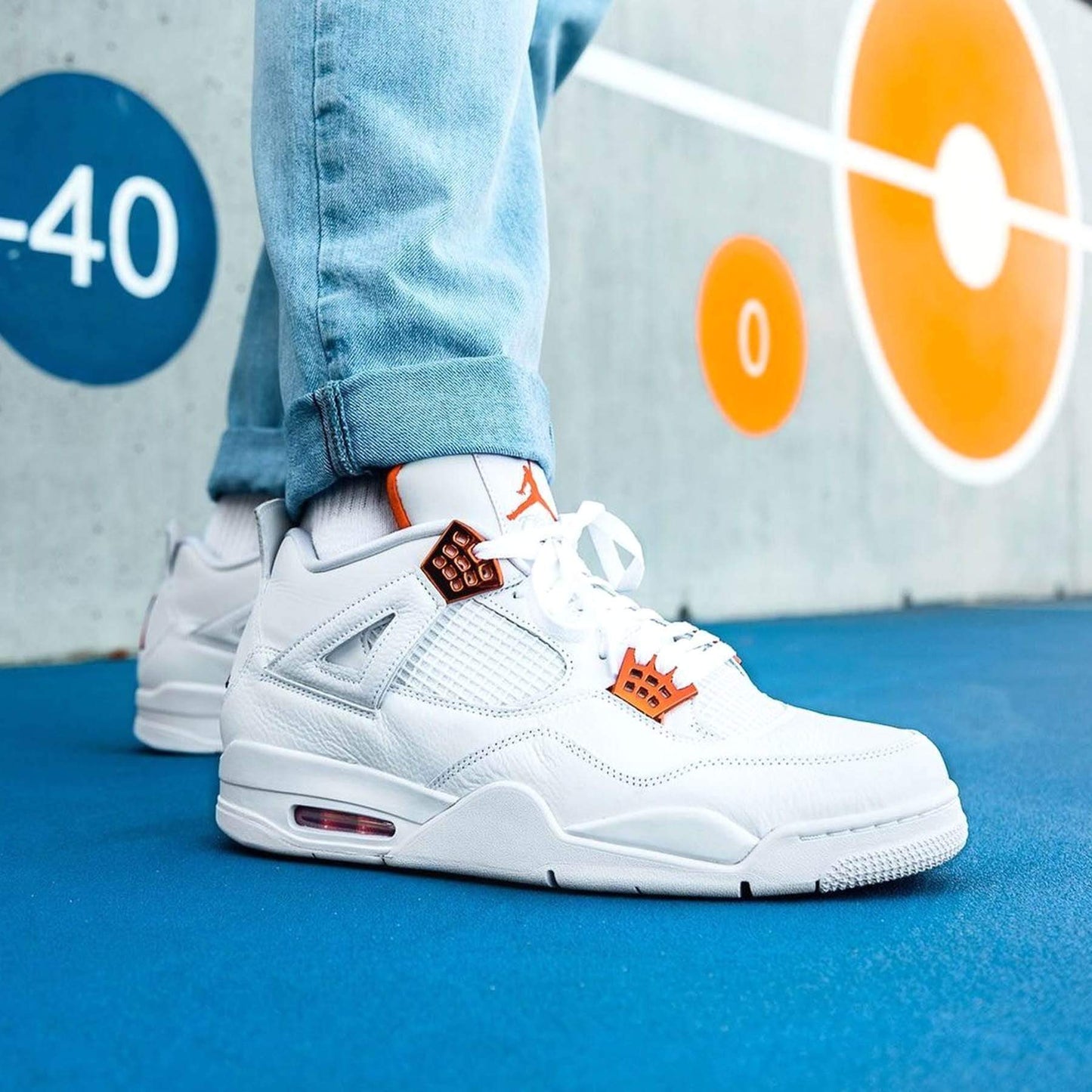 Air Jordan 4 Retro 'Orange Metallic' - Kick Game