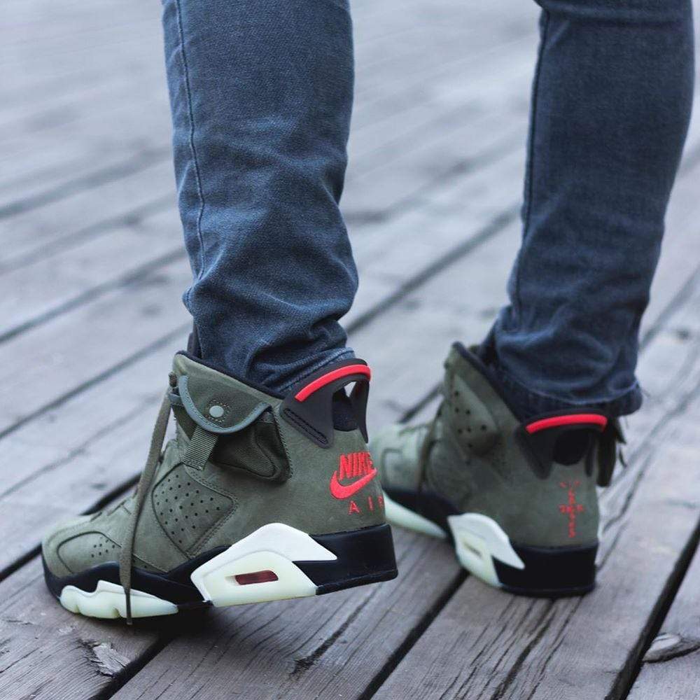 Travis Scott x Air Jordan 6 Retro 'Olive' - Kick Game