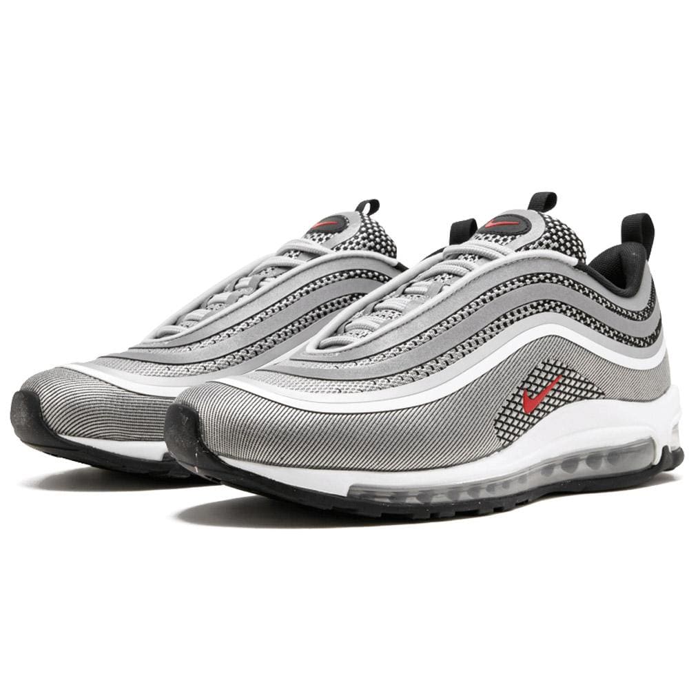 Nike Air Max 97 Ultra Metallic Silver-Varsity Red - Kick Game