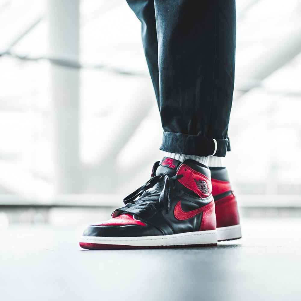 Air Jordan 1 Retro High OG Bred 2016 Banned - Kick Game