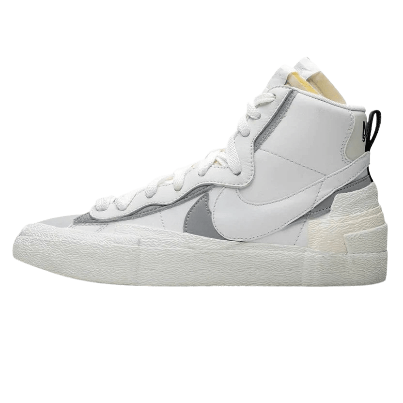 Sacai x Nike Blazer Mid 'White Grey' — Kick Game Sacai x Nike Blazer Mid 'White Grey' — Kick Game