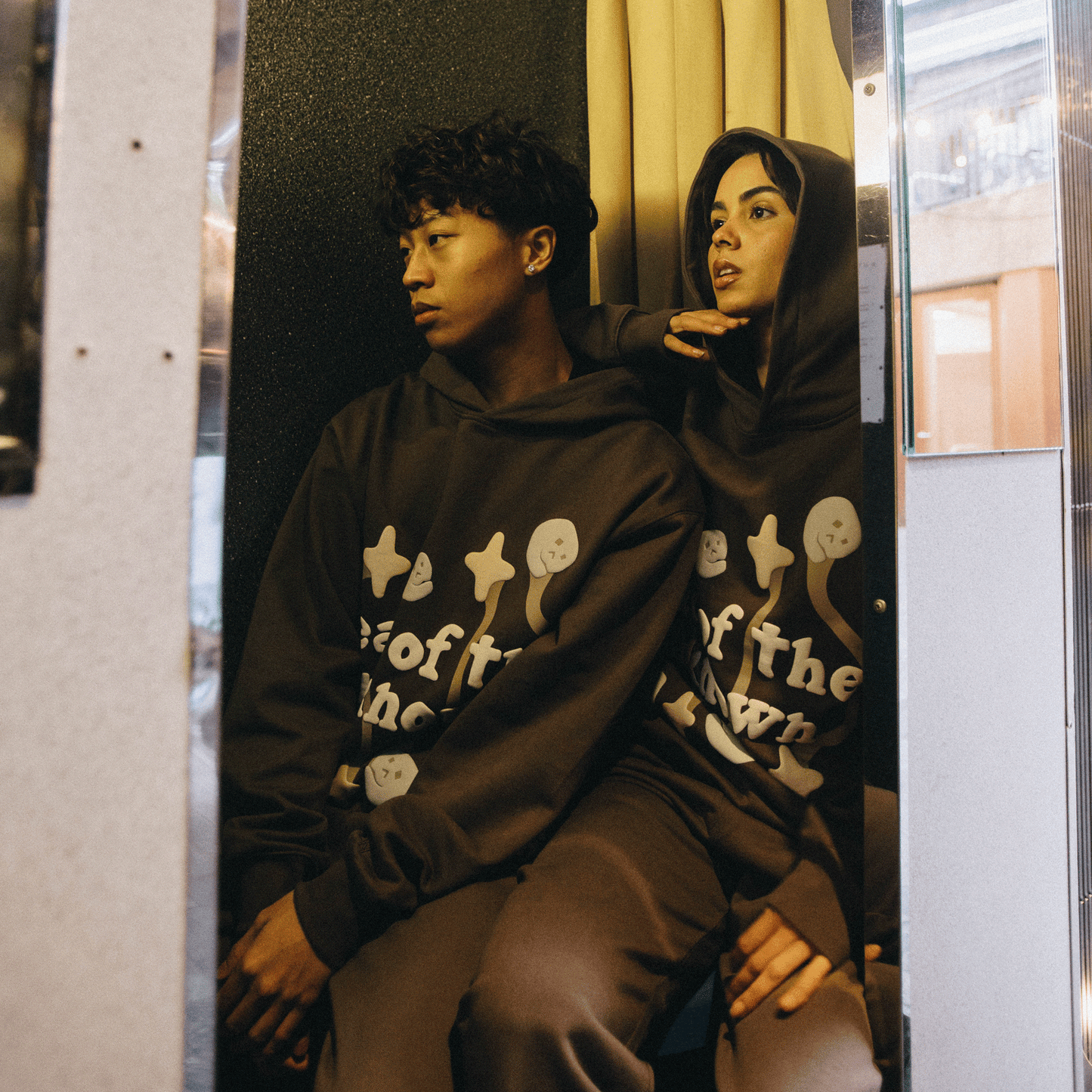 Broken Planet Hoodie x KG 'Granite Brown' - Kick Game