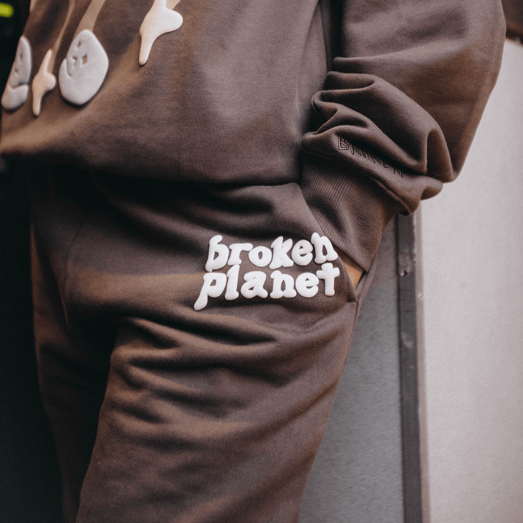 Broken Planet x KG Sweat Pants 'Brown' - UrlfreezeShops