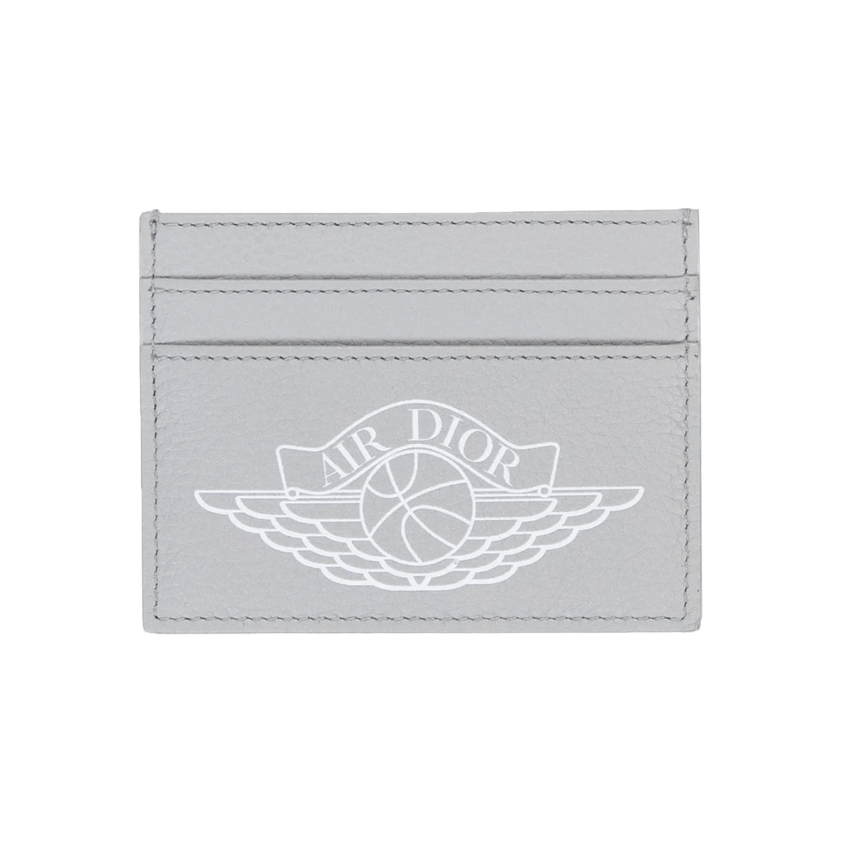 Dior x Jordan Wings Card Holder (4 Card Slot) Grey - UrlfreezeShops