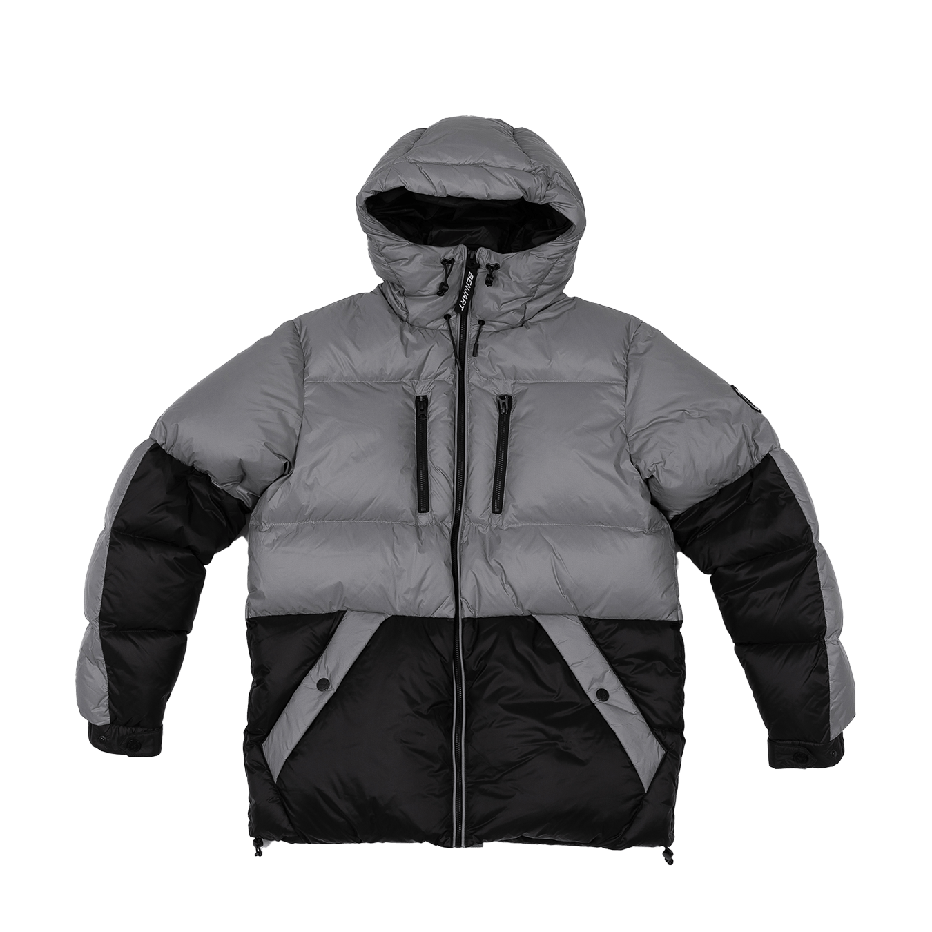 Benjart Dual Puffer 'Grey-Black' - Kick Game