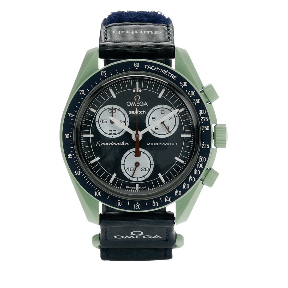 Swatch x Omega Bioceramic Moonswatch Mission to Earth - UrlfreezeShops