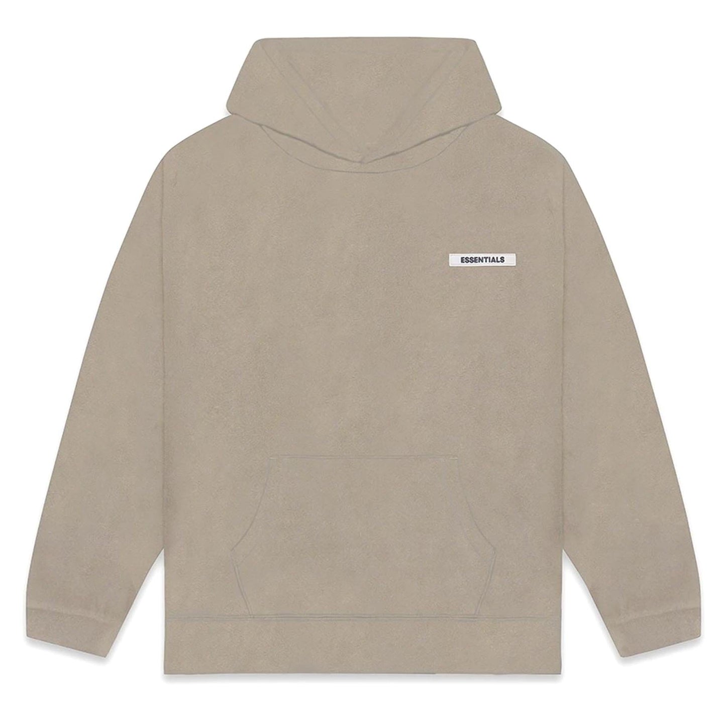 FEAR OF GOD ESSENTIALS Polar Fleece Hoodie Taupe - Kick Game