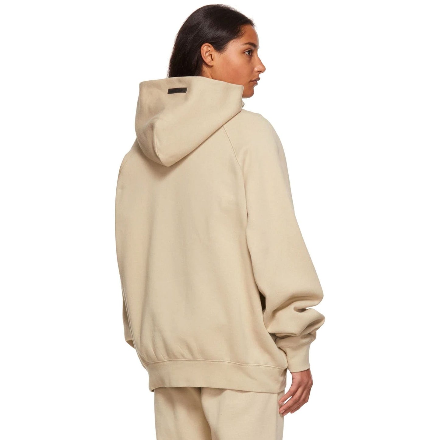 Fear of God Essentials SSENSE Exclusive Pullover Hoodie 'Linen' - Kick Game