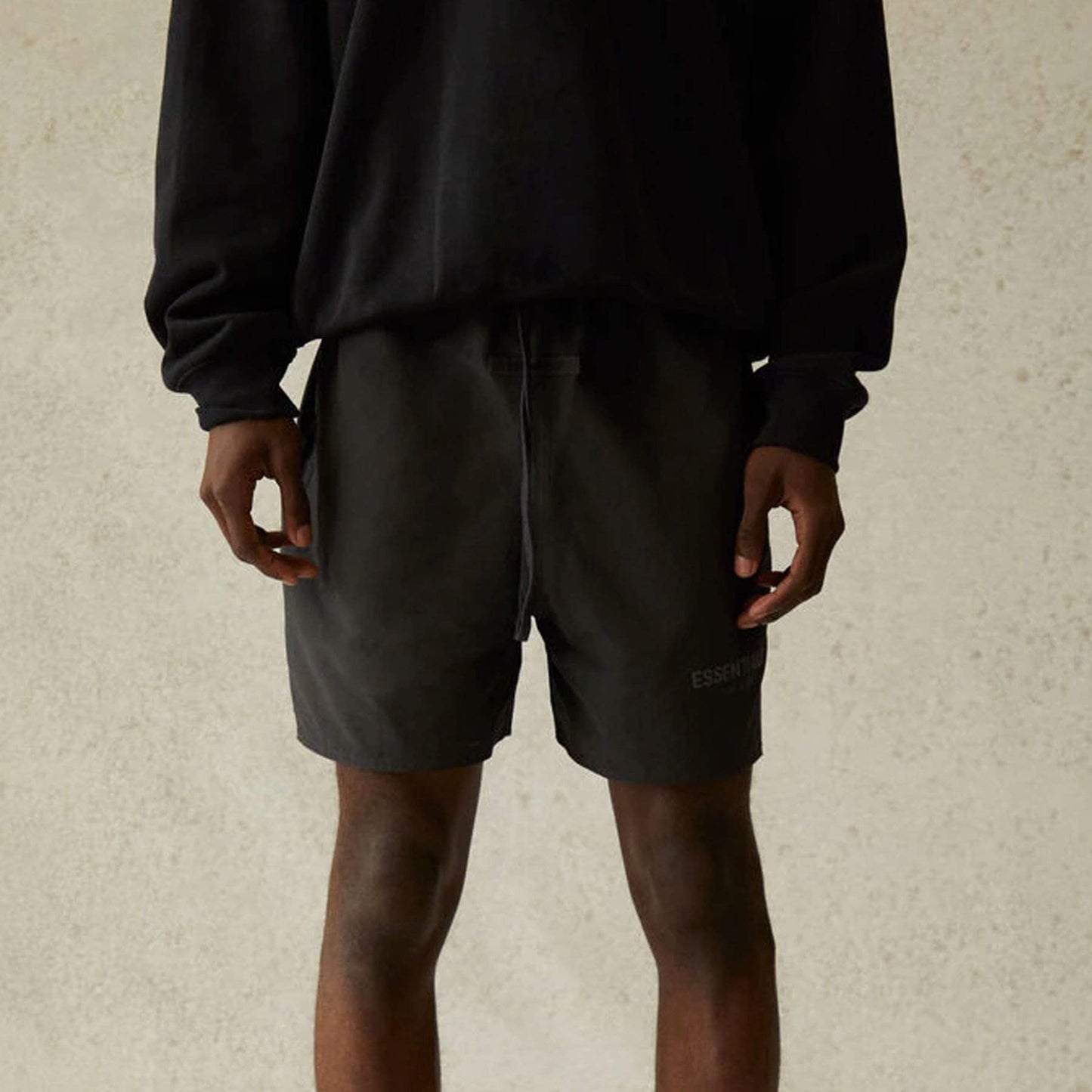 FEAR OF GOD ESSENTIALS Volley Shorts Black - Kick Game