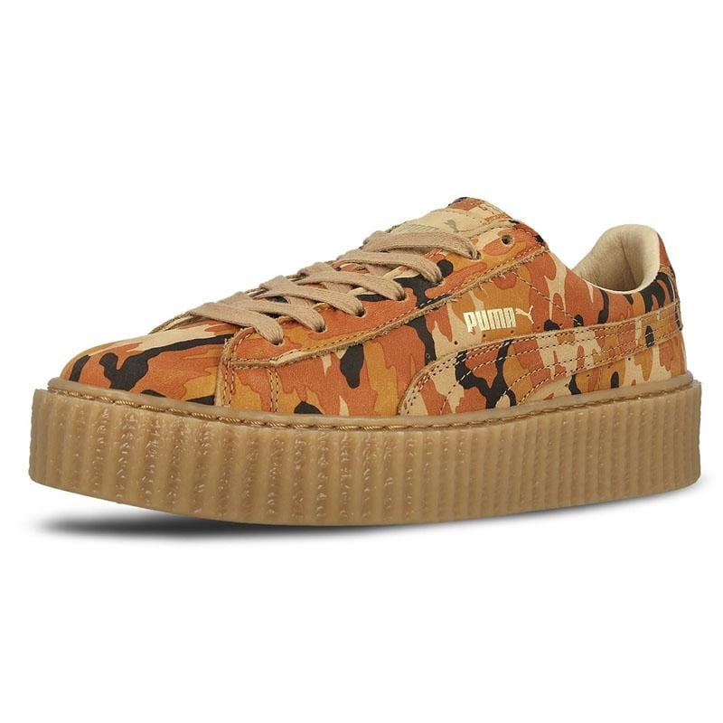Rihanna x PUMA Suede Creeper Orange Camo - Kick Game